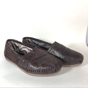 Bobs by Skechers Memory Foam Flat Moccasin Loafers